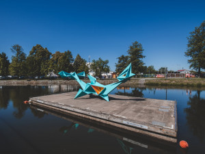 V Budějcích začalo Umění ve městě, letošním tématem je voda