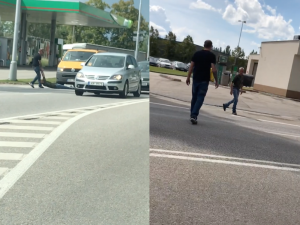 VIDEO: Na čtyřproudovce kličkoval mezi auty. Se „čtyřkou“ v dechu skončil na záchytce