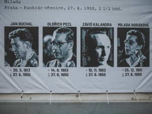 Milada Horáková nebyla jen pasivní obětí komunistického režimu, byla jeho aktivním odpůrcem, říká Jan Synek