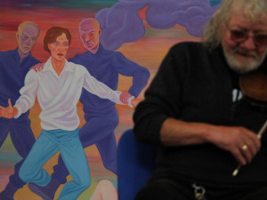 Kurátor Martin Dostál: Těší mě, že jsem mohl udělat výstavu Tomáše Císařovského ve slavné Zámecké jízdárně Alšovy jihočeské galerie