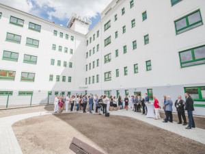 Budějcká nemocnice slavnostně otevřela pavilon I, přestavba stála 125 milionů korun