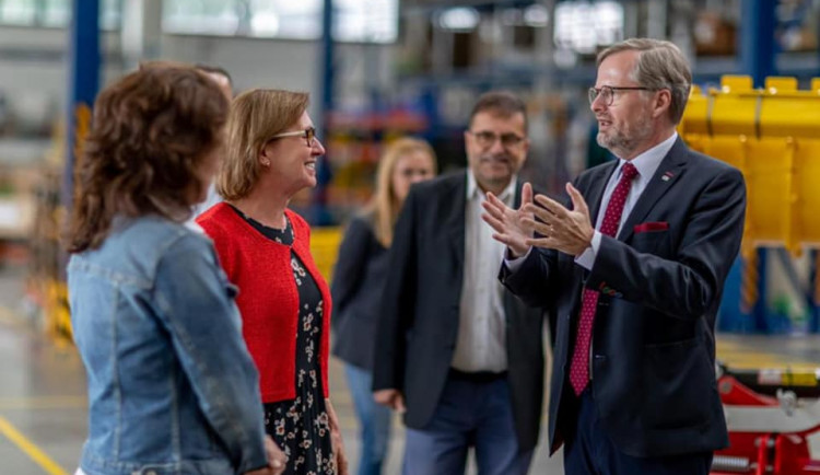 D3 je typickým příkladem nedořešené dálniční infrastruktury, říká předseda ODS Petr Fiala. Ve čtvrtek navštívil Jihočeský kraj