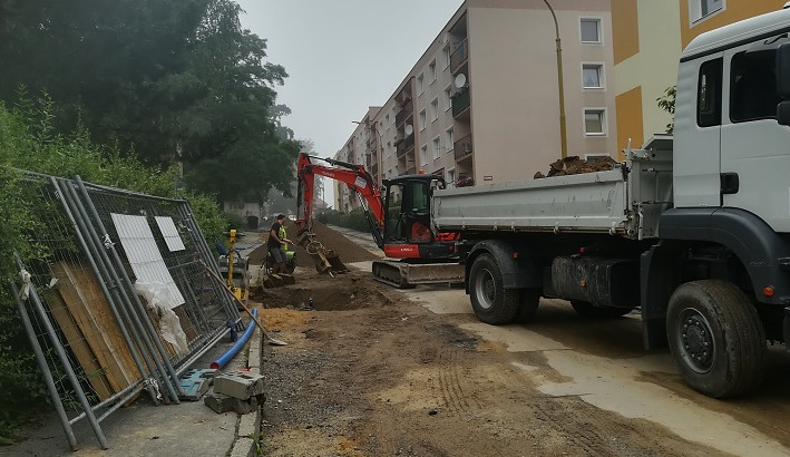 Práce a omezení v Novém Boru se přesunou z Jiráskovy ulice do Vančurovy