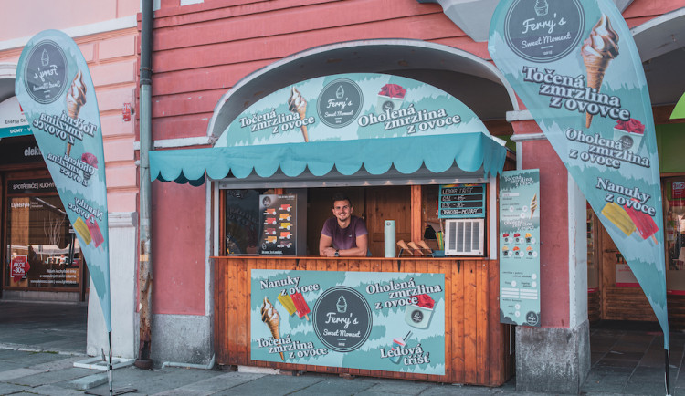 František Pauch: Chtěl jsem přijít s něčím výjimečným. Výsledkem je oholená zmrzlina ze skutečného ovoce. Bez lepku a laktózy…