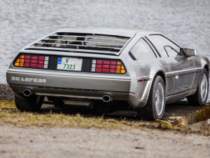 V Muzeu veteránů v Nové Bystřici vystavují unikátní DeLorean DMC-12. Letos nejspíš naposled