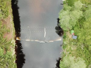 Migraci ryb z Lipna zřejmě zabrání kombinace dvou bariér