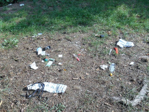 Od začátku roku likvidovali strážníci přes 300 použitých injekčních stříkaček. Nejvíce jich je kolem vlakového nádraží