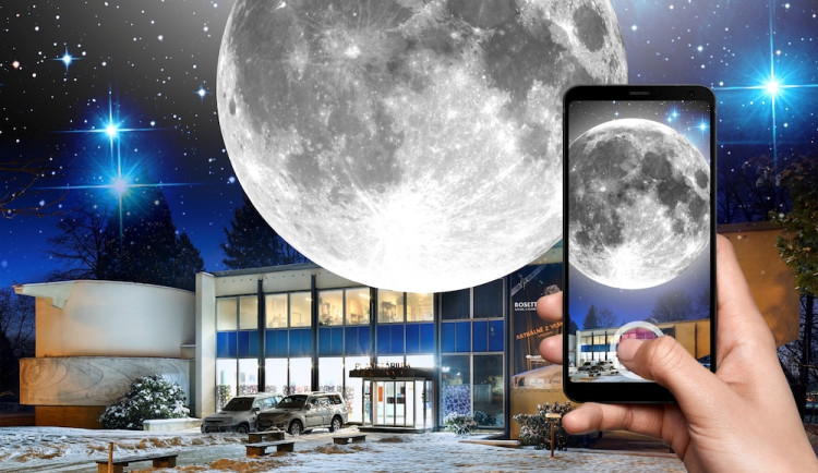 Budějovice zažijí blízké setkání s měsícem