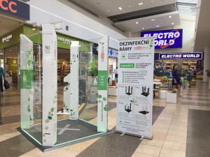 Jihočeši přišli s jedinečným řešením, jak snížit riziko přenosu virové nákazy a Nákupní centrum Géčko je u toho