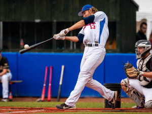 Baseballovou exhibici vyhrál tým extraligových hvězd