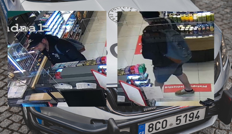 Muž našel peněženku s hotovostí a kartami, se kterými následně platil. Pátrá po něm policie