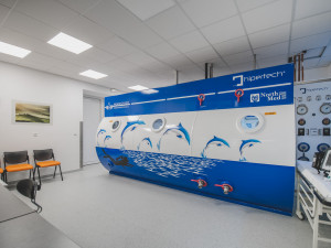 Českobudějovická nemocnice má větší hyperbarickou komoru