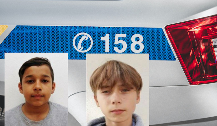 Kamil Chromek a Jakub Vlk utekli ze společné procházky. Pátrá po nich policie