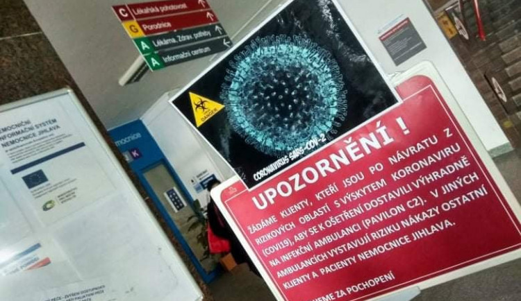 Omezte návštěvy u krátce hospitalizovaných pacientů, žádá Nemocnice České Budějovice