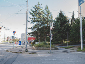 Současný stav na Pražské třídě,