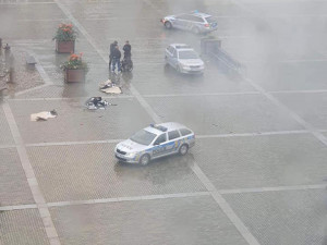 Prymulo vyhul koně. Fanoušci Dynama protestovali proti vládním opatřením.