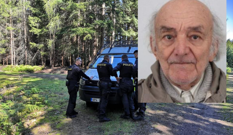 Na Šumavě už několik dní pátrají po ztraceném seniorovi