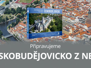 Nová kniha ukáže krásy Českobudějovicka z výšky