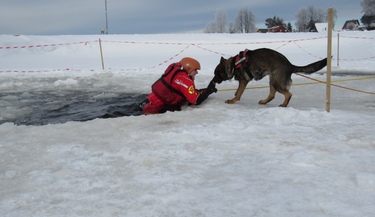 Lipenští vodní záchranáři měli nejvíce práce za posledních deset let. Pro zraněného museli na paddleboardu