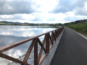Díky nové cyklostezce se Černá lépe propojí s Frymburkem. Práce vyšly na 12 milionů
