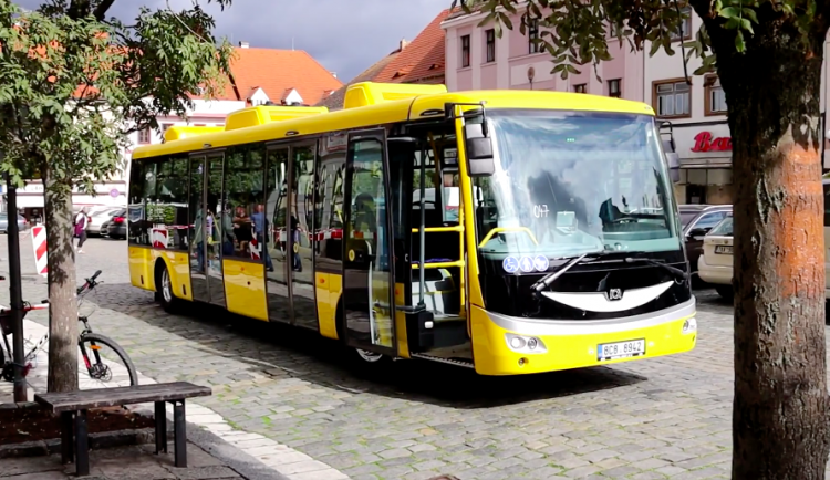 Písek bude mít od prosince MHD na elektřinu a stlačený zemní plyn