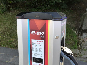 E.ON otevřel tři dobíjecí stanice v Českém Krumlově