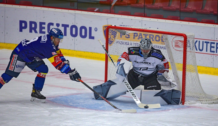 Hokejisté Českých Budějovic se poprvé v sezoně radovali z vítězství