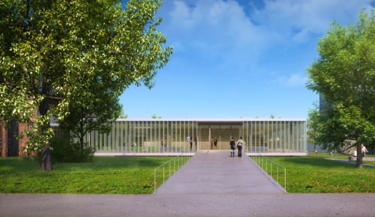 Nová budova knihovny je hotová. Čtenářům by se měla otevřít v lednu