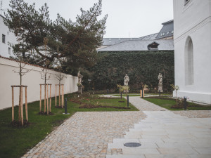 V budějckém klášteře skončila největší obnova od roku 1723. Zahrada se má víc otevřít lidem