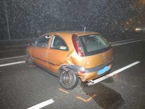 Nepochopitelný manévr na okraji Budějc. Řidič se na frekventovaném tahu začal otáčet do protisměru.