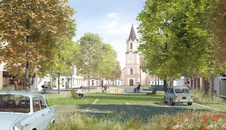 Na nové podobě náměstí ve Veselí pracovali tři architekti