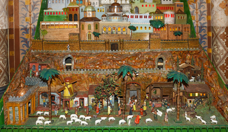 České Budějovice objektivem Milana Bindera a perem Martina Maršíka: Narodil se Kristus pán