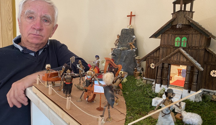 Unikátní lipenský betlém je poctou zdejším jedinečným památkám a  nádherné krajině a přírodě