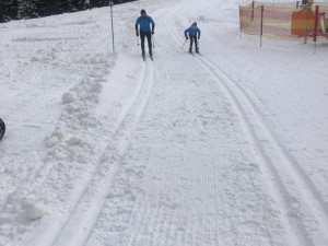 Skiareál Lipno je otevřen běžkařům
