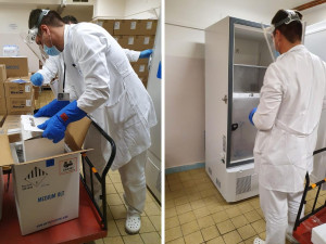 První očkovací vakcíny proti onemocnění covid-19 dorazí na jih Čech na Silvestra