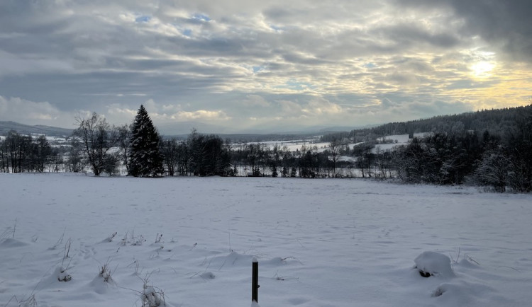 Na Kvildě naměřili ráno minus 25,9 stupně. Jde o nejsilnější mráz letošní zimy