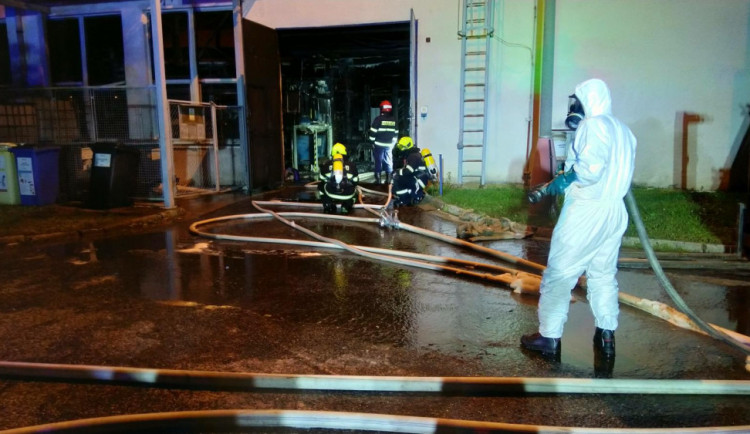 Požár galvanovny Brisku způsobila závada na elektroinstalaci