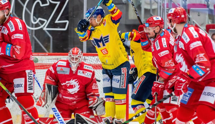 Ani sedm vstřelených branek v Třinci nestačilo na body