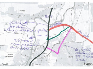 Boršov nad Vltavou a nové dopravní stavby