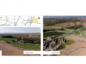 Boršov nad Vltavou a nové dopravní stavby