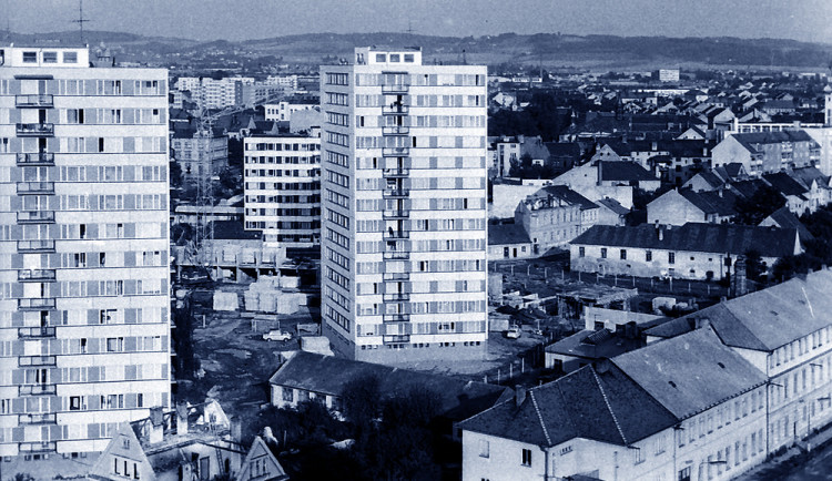 Část Starého města před rokem 1970.