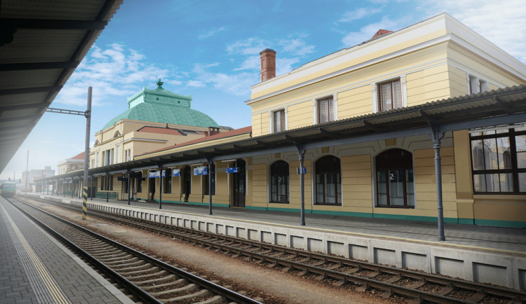 Kritická fáze oprav českobudějovického nádraží začne na podzim