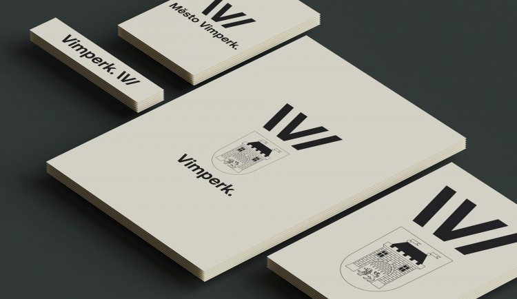 Vimperk představil novou vizuální identitu. Logu dominuje písmeno „V“ připomínající otevřenou knihu