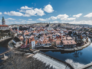 Opět padaly teplotní rekordy. V Českém Krumlově bylo přes 20 stupňů