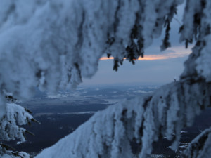 Na Plechém aktuálně leží nejvíce sněhu za letošní zimu