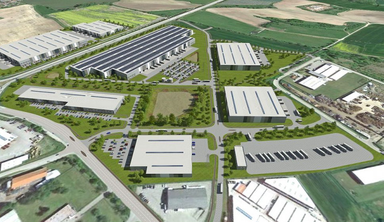 Na okraji Budějc začala výstavba rozsáhlého technologického parku.