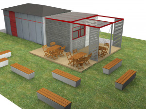 Stánek ve Stromovce nebude nabízet jen občerstvení. Fungovat by měl od konce dubna