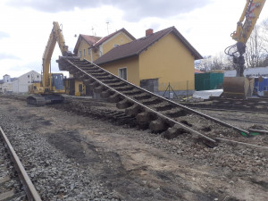 Železniční stanice ve Volyni prochází rekonstrukcí. Výluka potrvá 37 dní