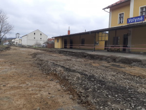Železniční stanice ve Volyni prochází rekonstrukcí. Výluka potrvá 37 dní