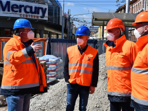 Tempo rekonstrukce budějckého nádraží se zrychlilo. Hotovo bude za dva roky